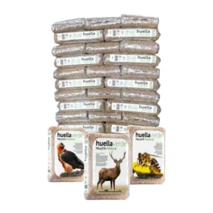 Palet de pellet Huella Verde 77 sacos de 15kg