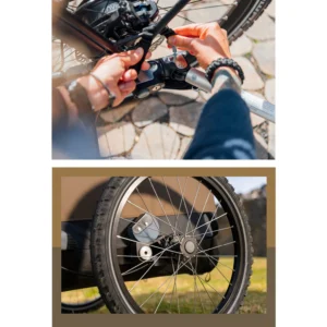 Alternative view of Remolque de bicicleta para perros y gatos Enna Croozer 35 kg