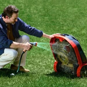 Alternative view of Robot cortacésped sin cable Segway Navimow X390E 10.000 m²